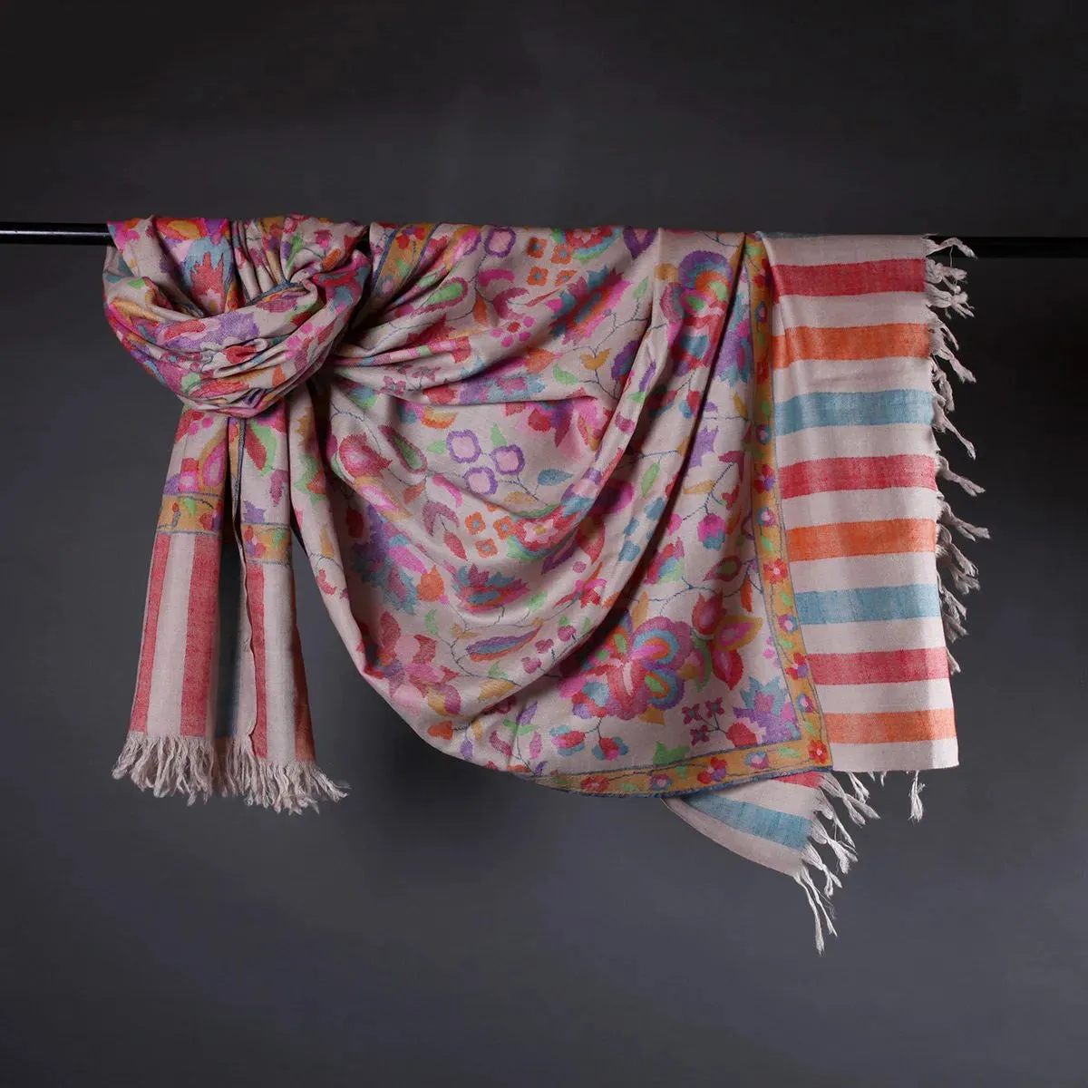 Kani Jamawar Pashmina Shawl