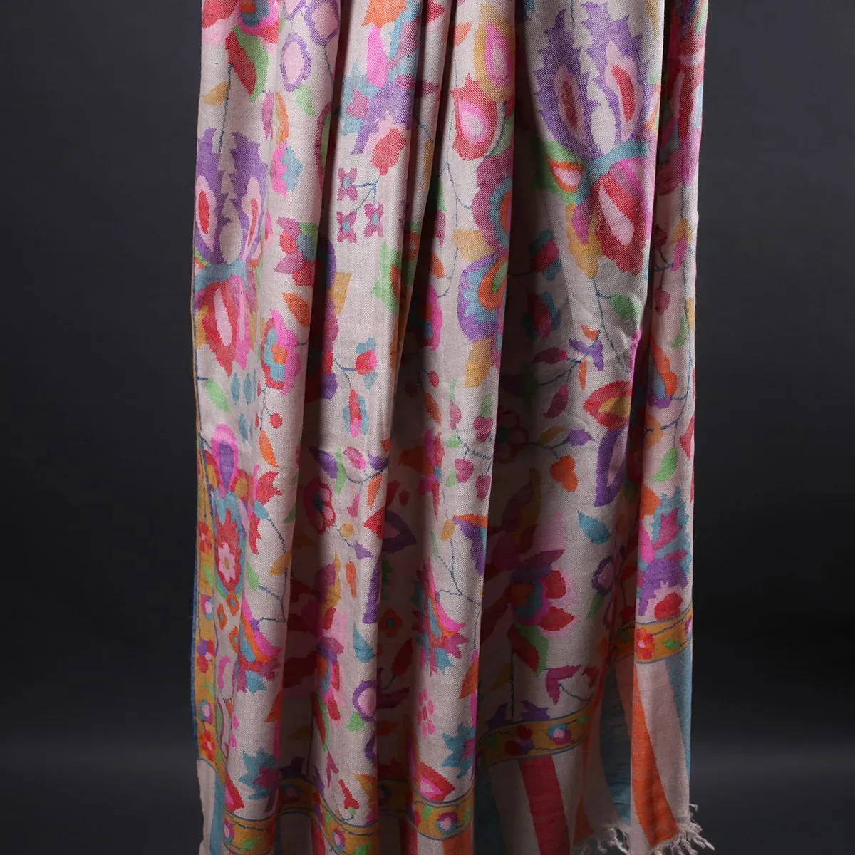 Kani Jamawar Pashmina Shawl