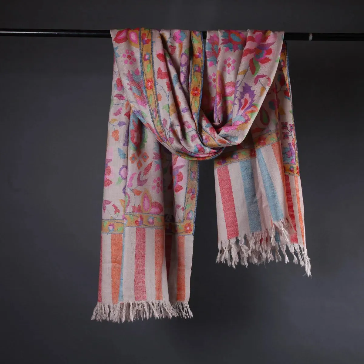 Kani Jamawar Pashmina Shawl