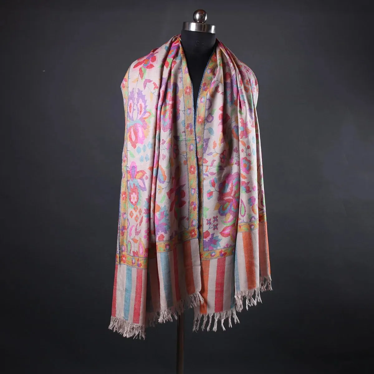 Kani Jamawar Pashmina Shawl