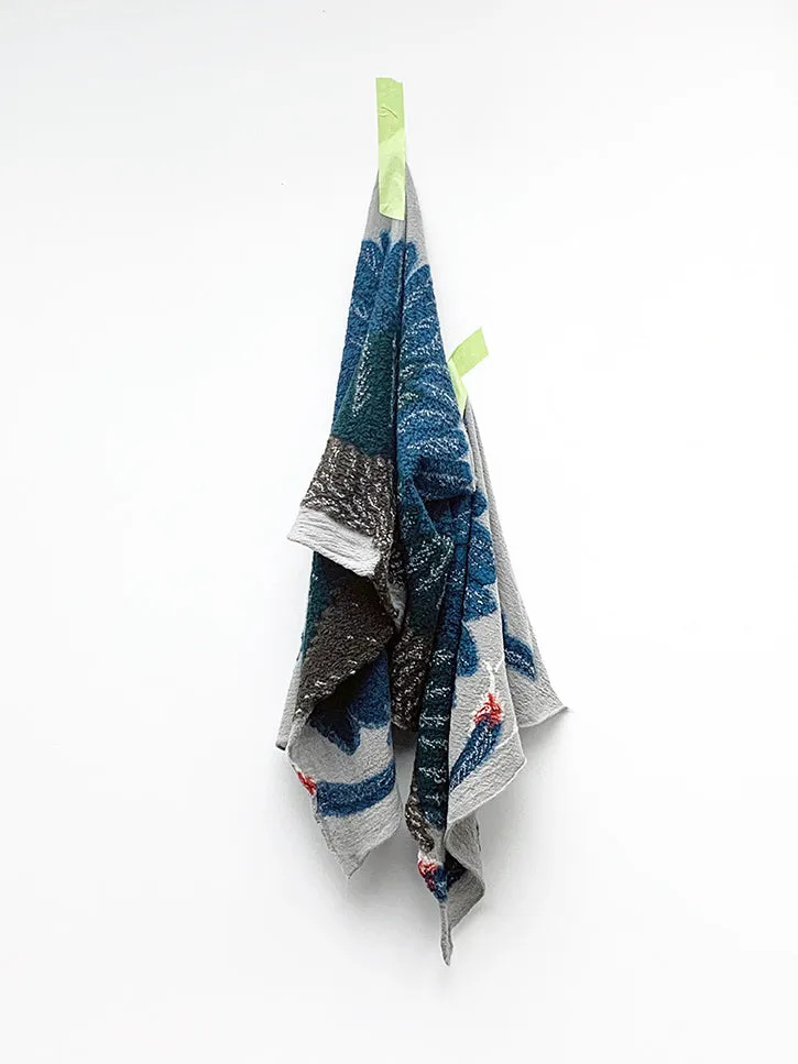 Kapital Compressed Wool Scarf, Ohwashi