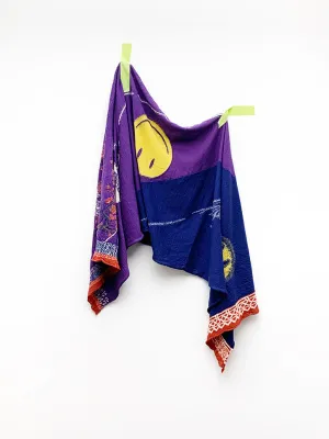 Kapital Compressed Wool Scarf, Sakura Mirrored Fuji