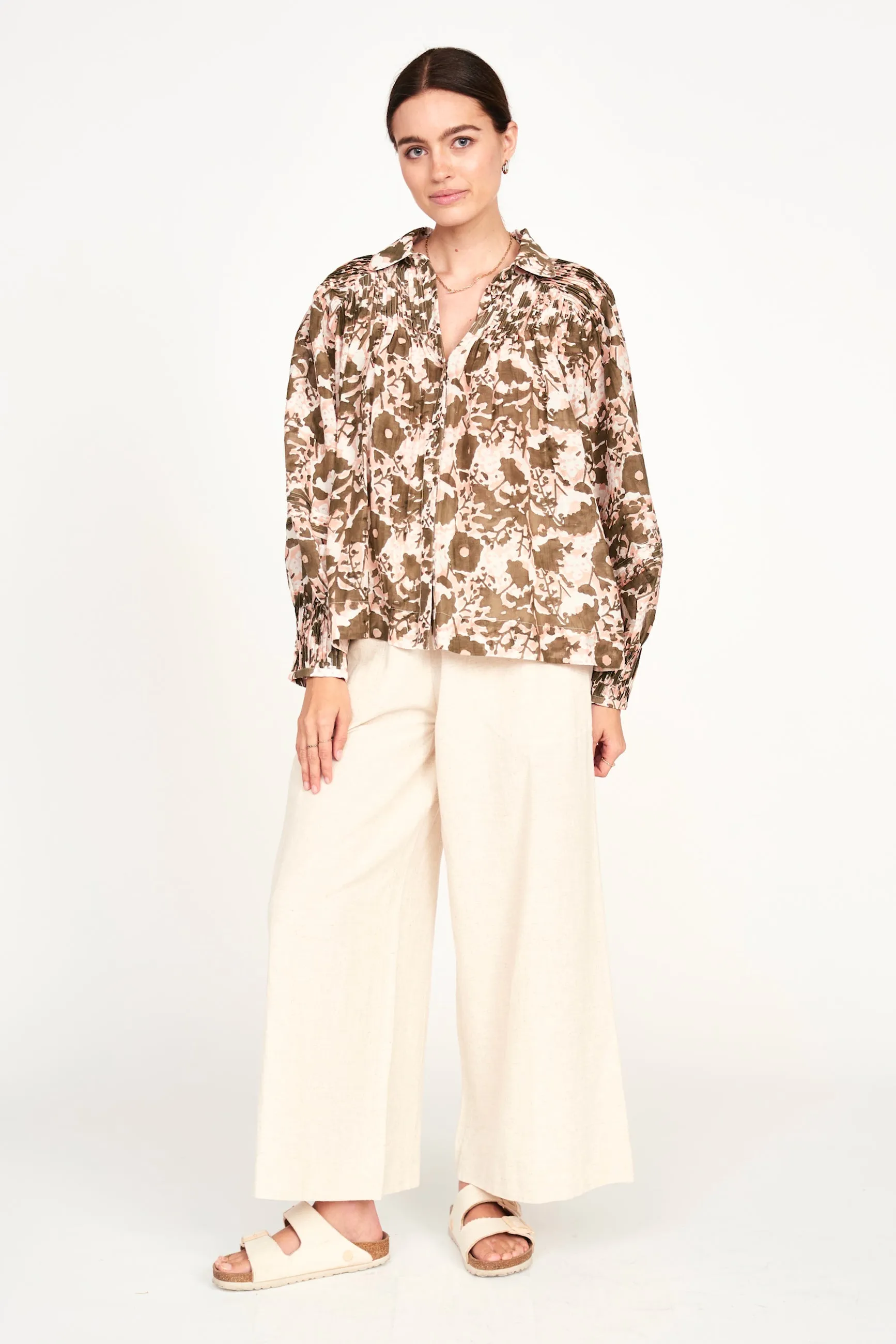 Kerala Blouse in Garden Bloom