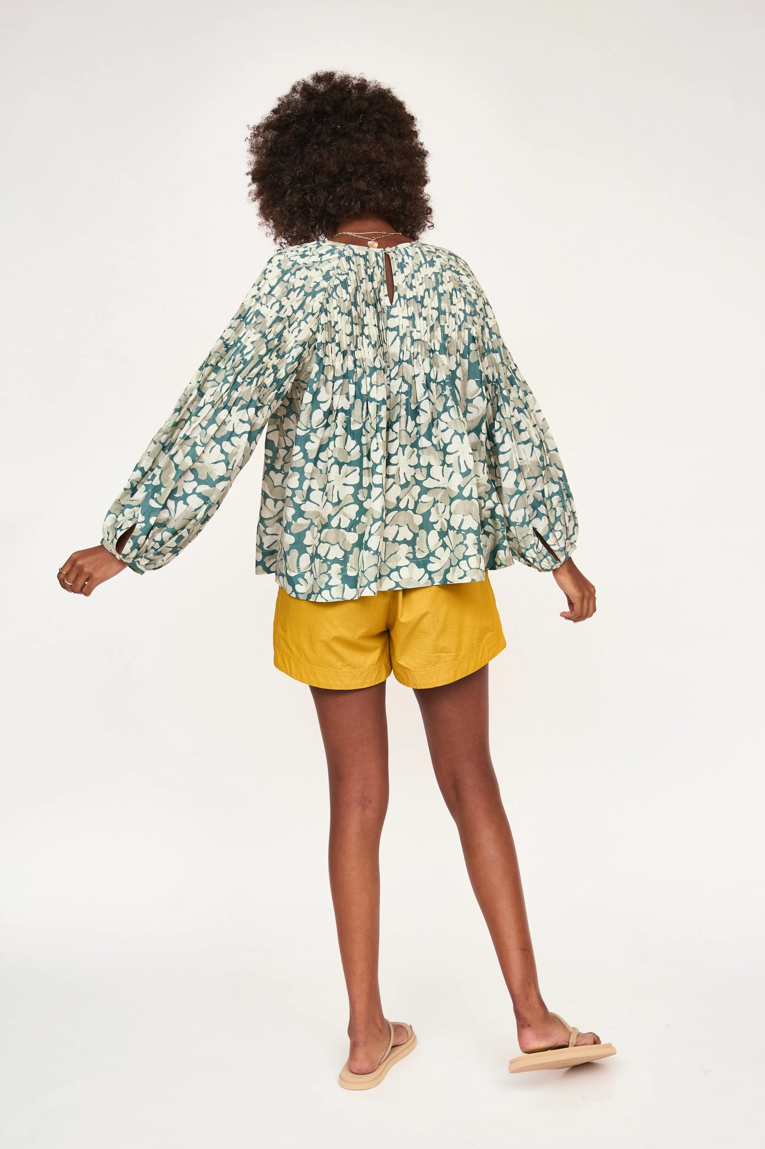 Kerala Blouse in Plumeria