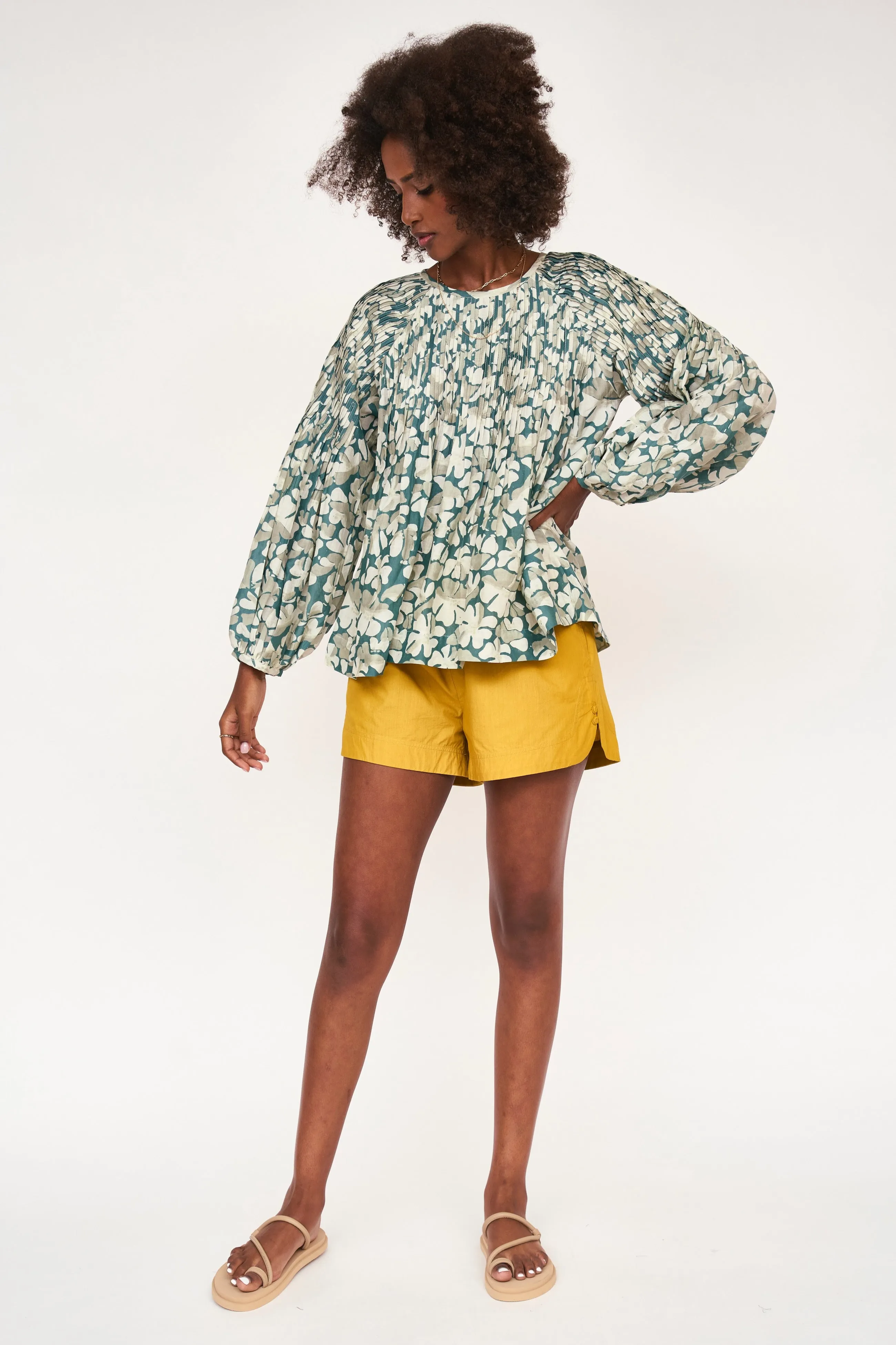 Kerala Blouse in Plumeria