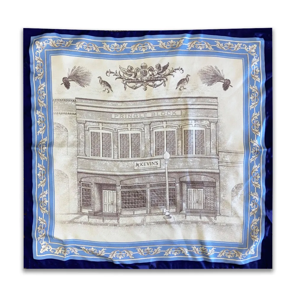 Kevin's Storefront 18in Silk Pocket Square