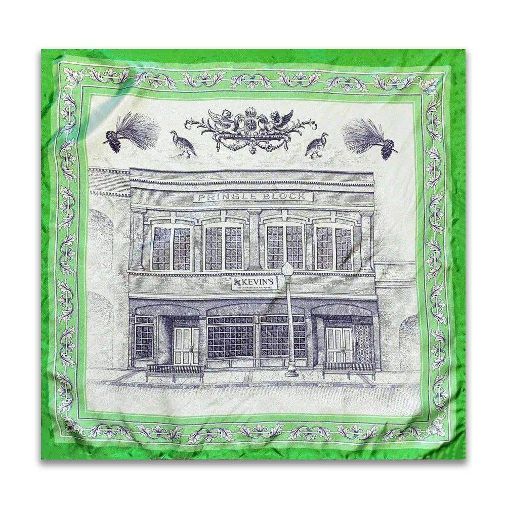 Kevin's Storefront 18in Silk Pocket Square