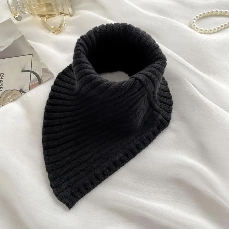 Knitted Neck Warmer Scarf for Winter