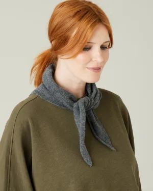 Knitted Neckerchief Cool Grey