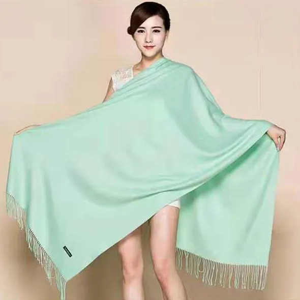 Korean Style Autumn/Winter Fashion Solid Color Women Scarf Cashmere Scarves