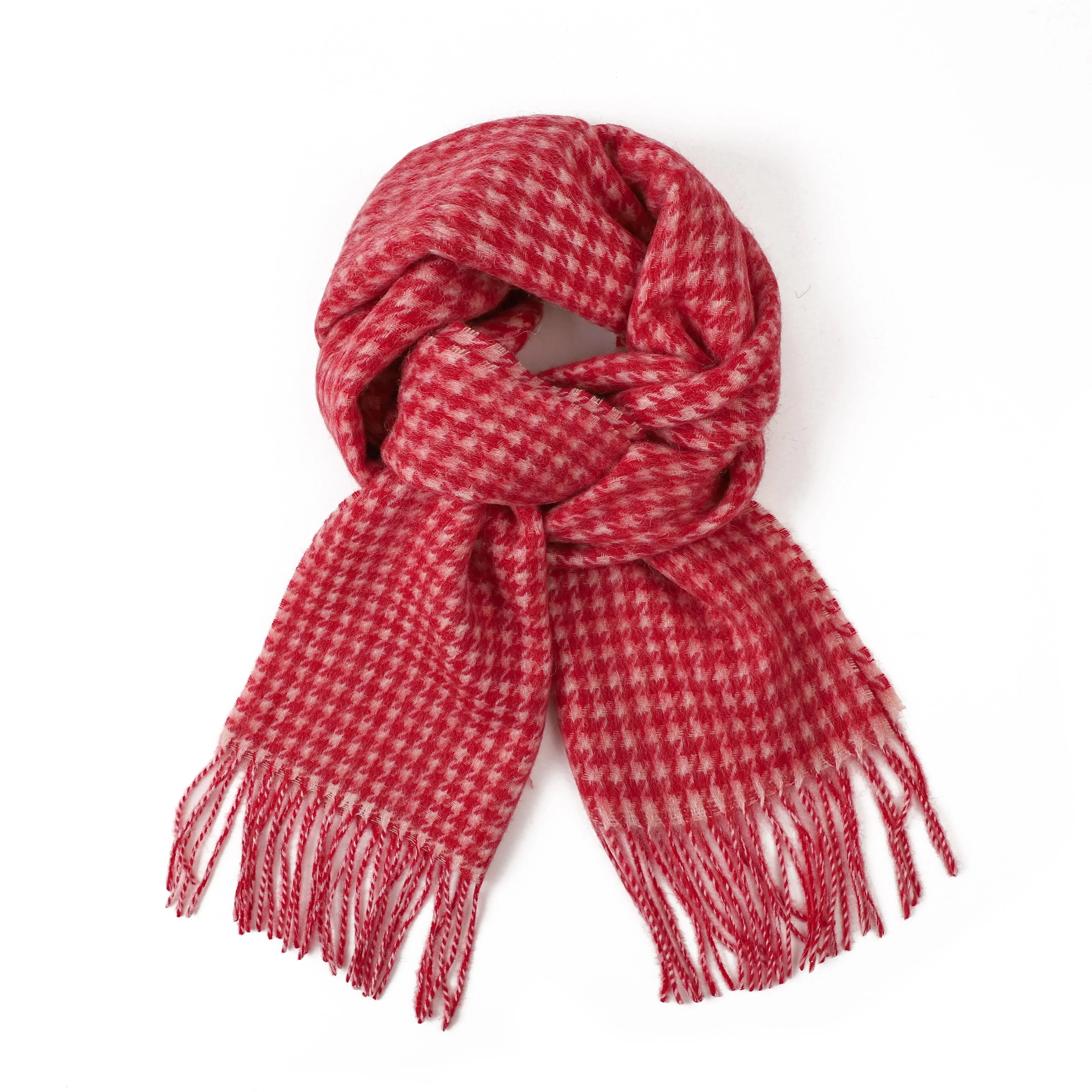Kristen Winter Woollen Check Scarf