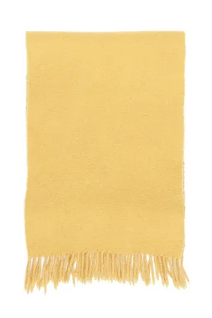 Lanvin Mustard Wool Scarf