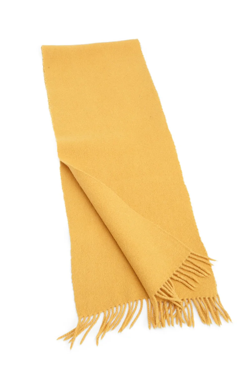 Lanvin Mustard Wool Scarf