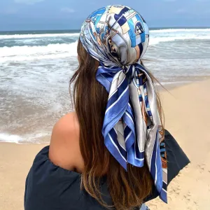 Large Silk Satin Scarves For Women