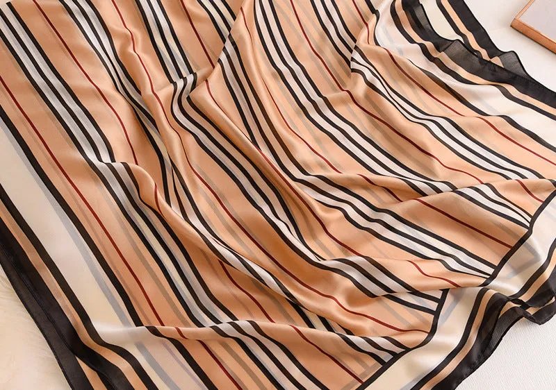 Latest printed brand  long muslim wrap scarves silk shawl