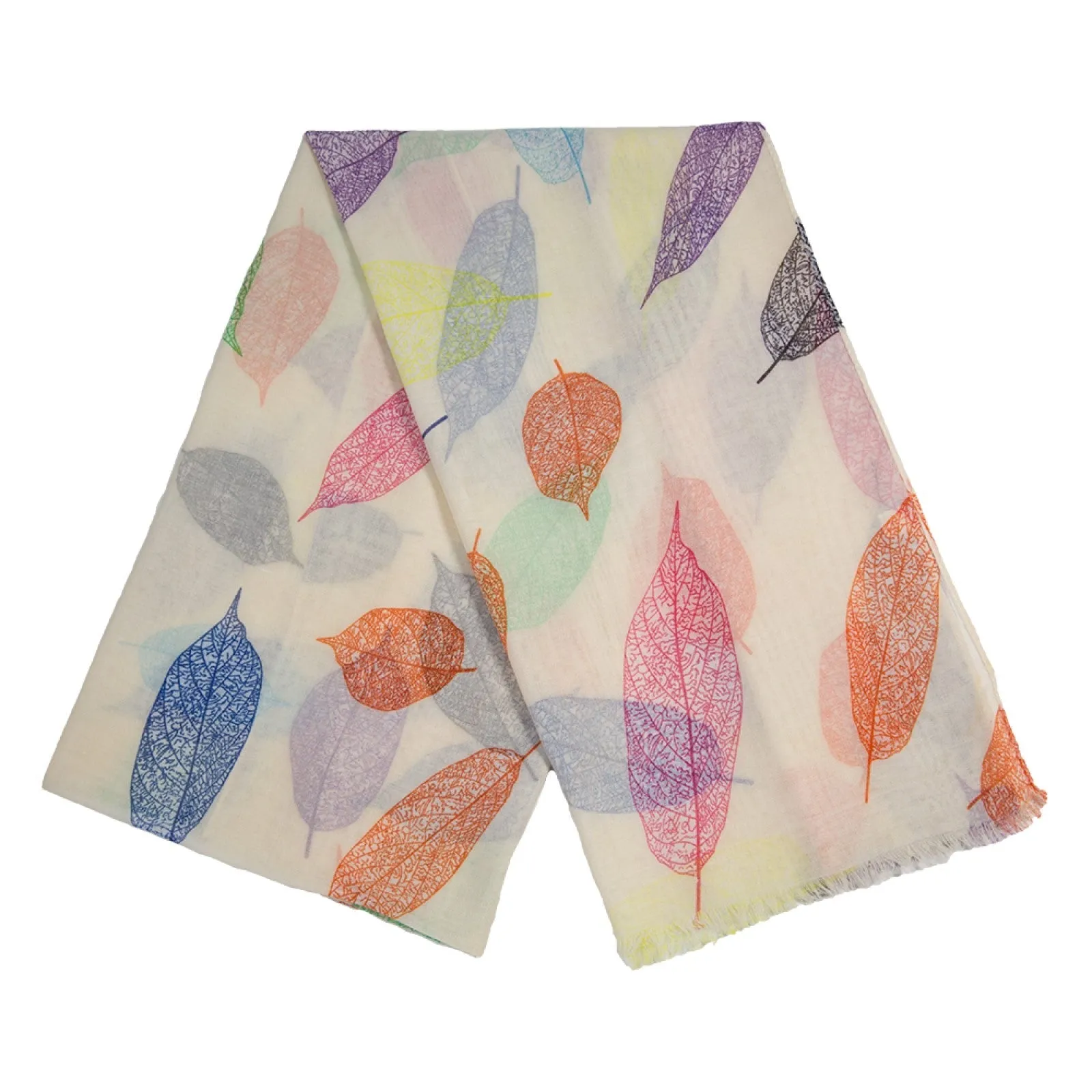 Leaves Design Summer Light  Scarves  ( 3 Colors)