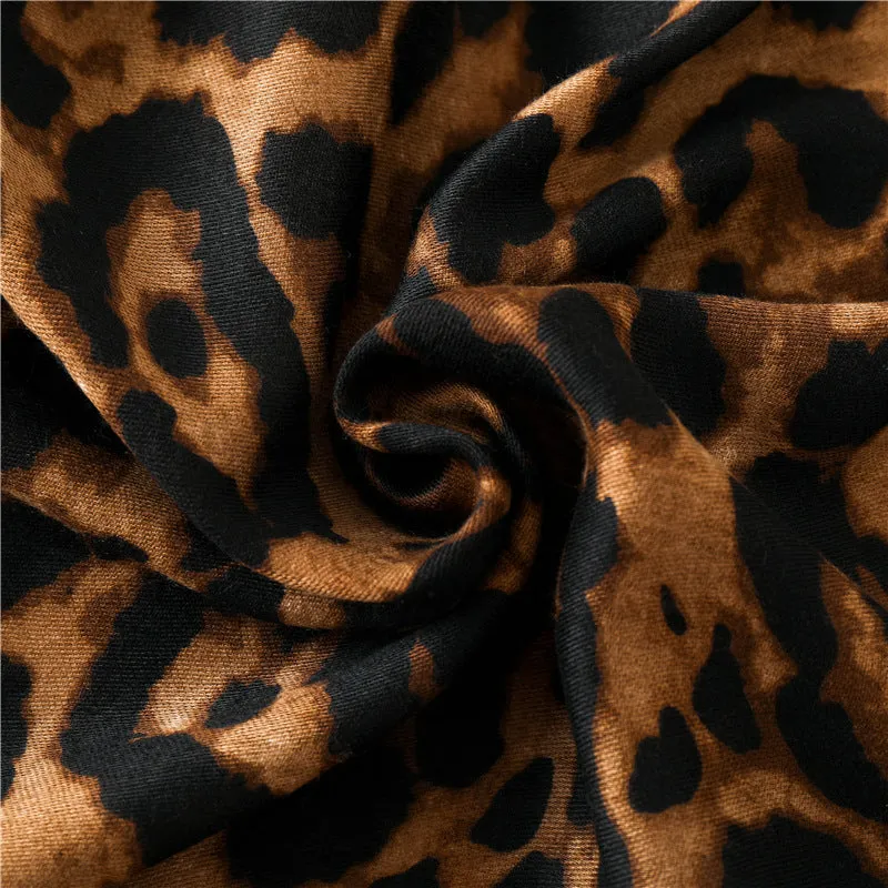 Leopard Print Infinity Long Scarf Wrap Shawl for Women Ladies Girls- 4 Colors