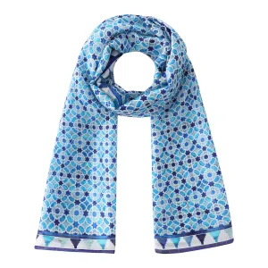 Light Blue Silk Scarf Alcázar