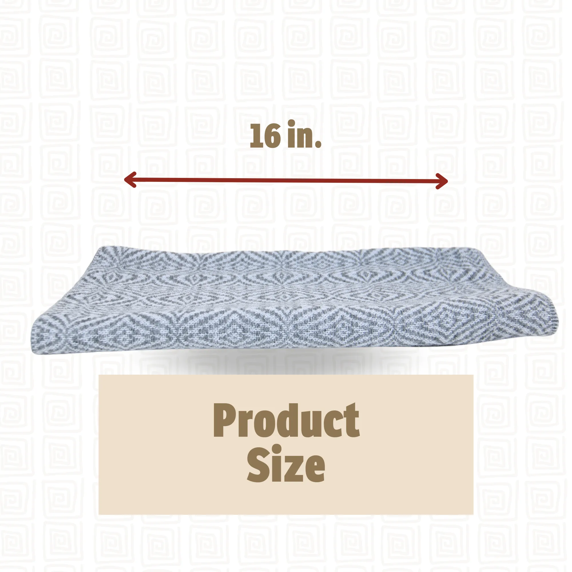 Light Gray Blue Alpaca Infinity Scarf