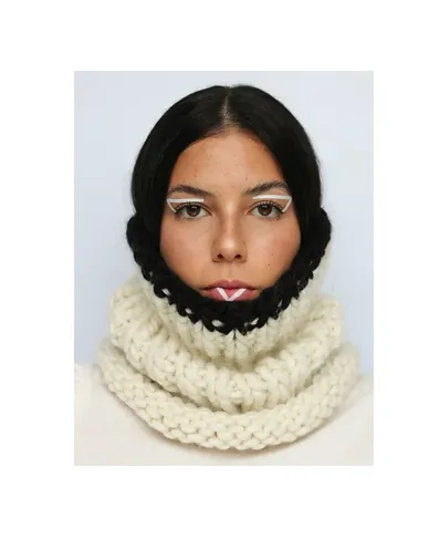 Lila Snood | White