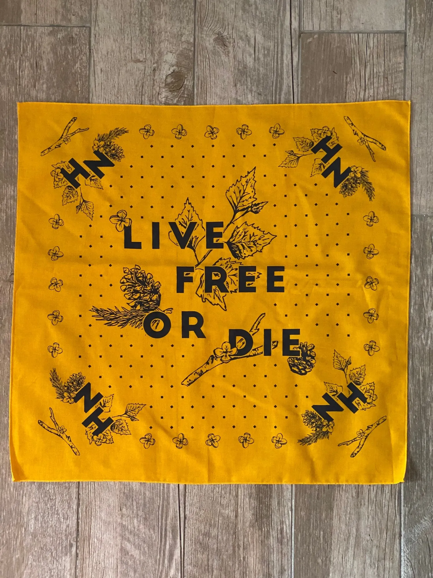 Live Free or Die Bandana
