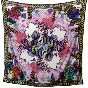 Louis Vuitton & Aiko 2013 Limited Japanese Kimonos Artist Scarf Silk Shawl 140, Mint!