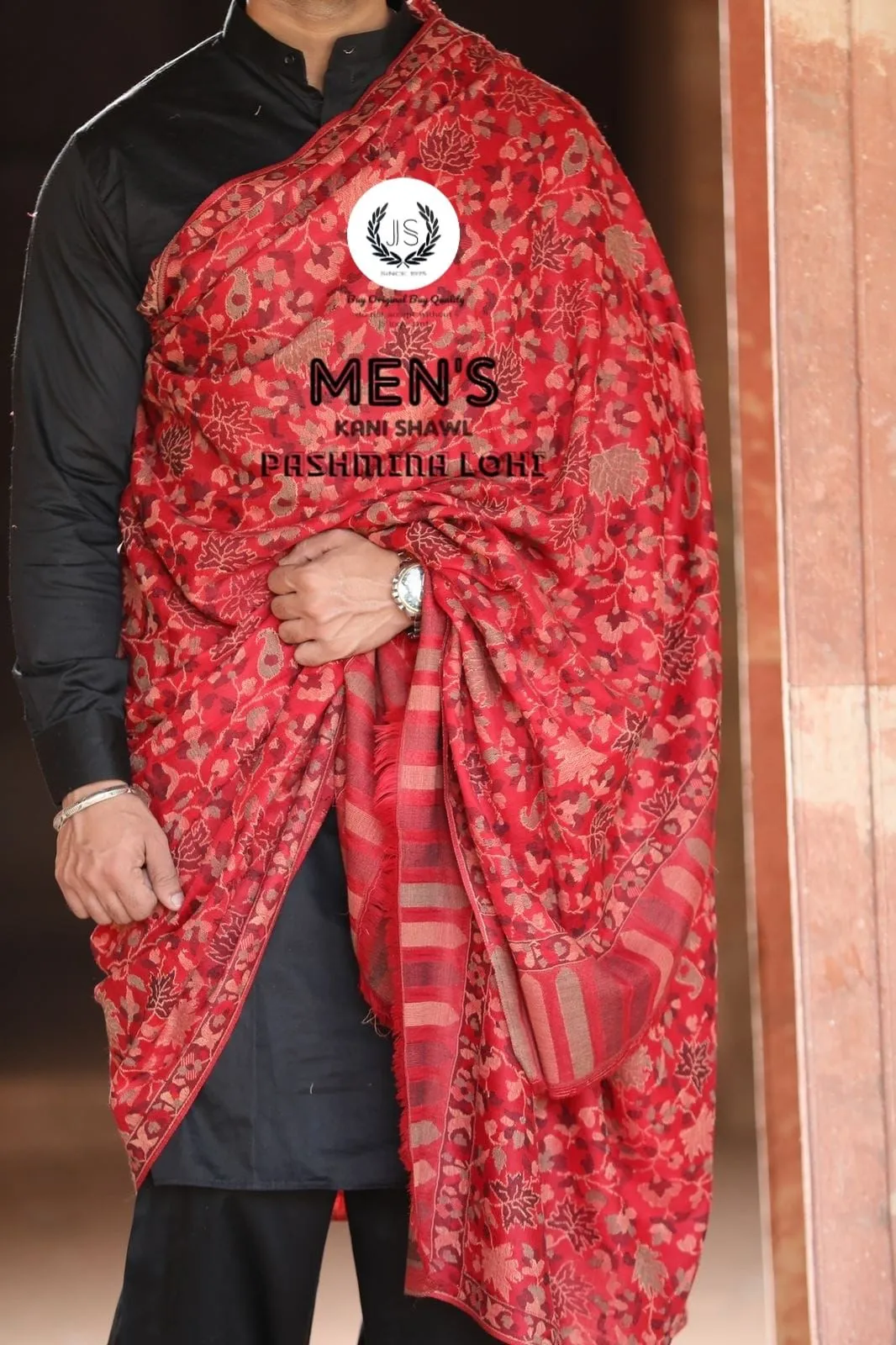 Luxury Men's Pashmina(64 Count) Kani Stoles