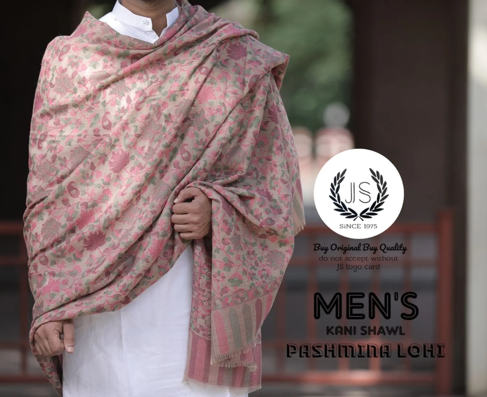 Luxury Men's Pashmina(64 Count) Kani Stoles
