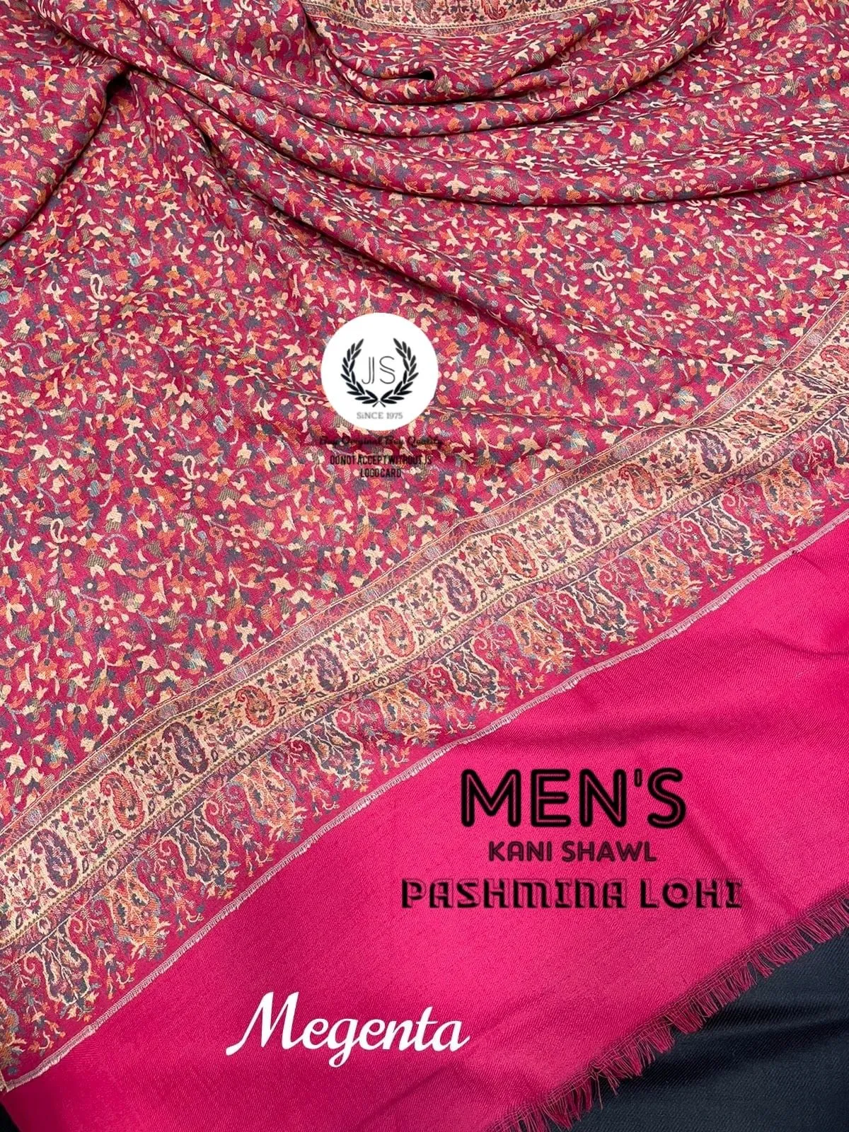 Luxury Men's Pashmina(64 Count) Kani Stoles