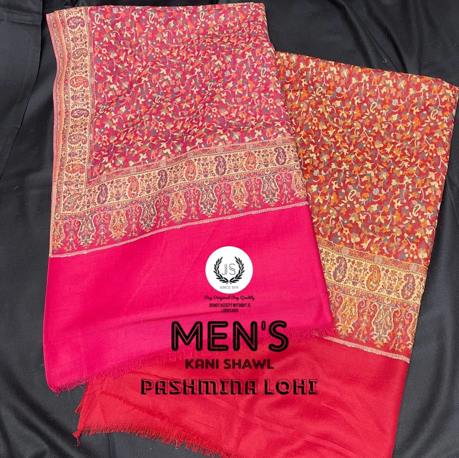 Luxury Men's Pashmina(64 Count) Kani Stoles