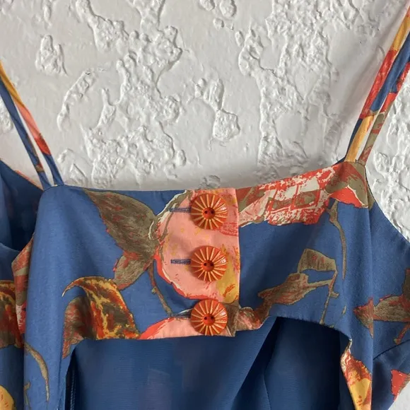 Maeve Anthropologie silk mini dress size 6