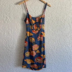 Maeve Anthropologie silk mini dress size 6