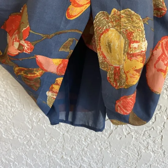 Maeve Anthropologie silk mini dress size 6