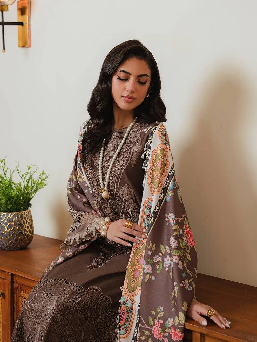 Mahnur Khaddar Silk Wool Shawls