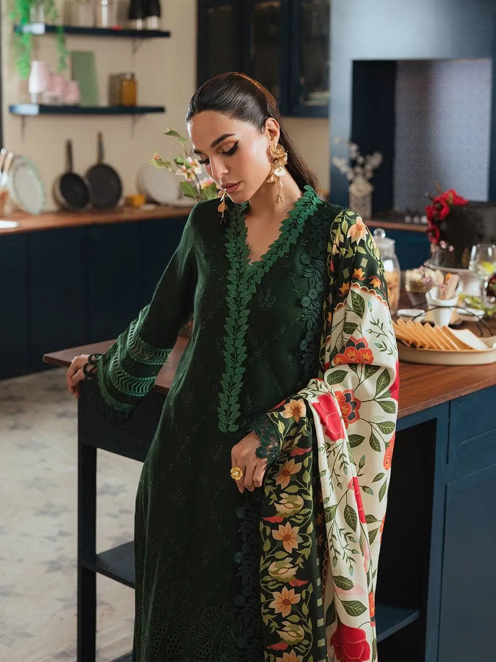 Mahnur Khaddar Silk Wool Shawls