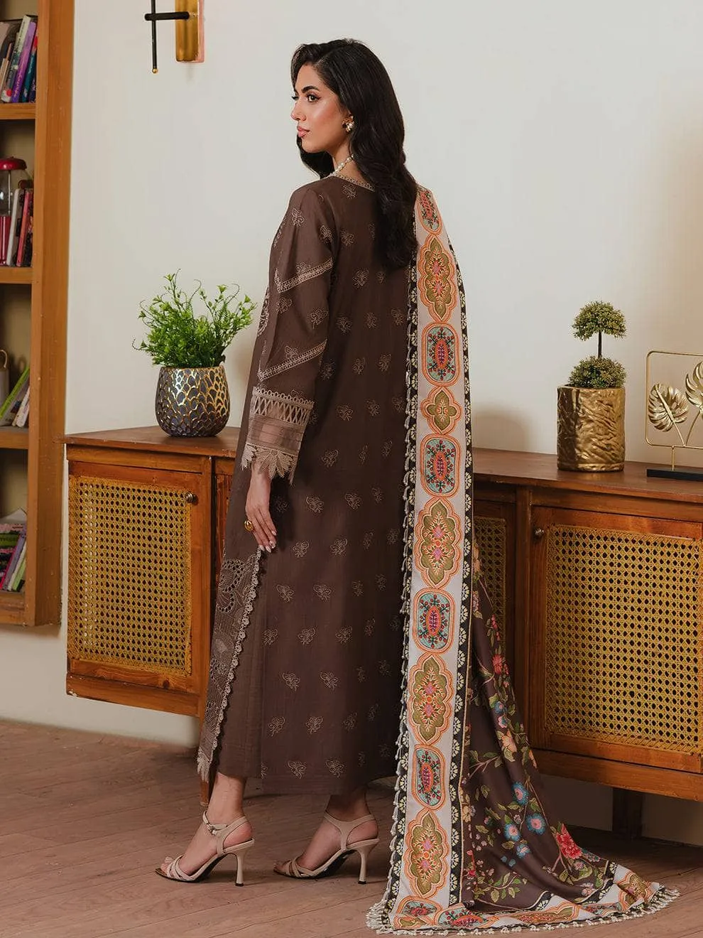 Mahnur Khaddar Silk Wool Shawls
