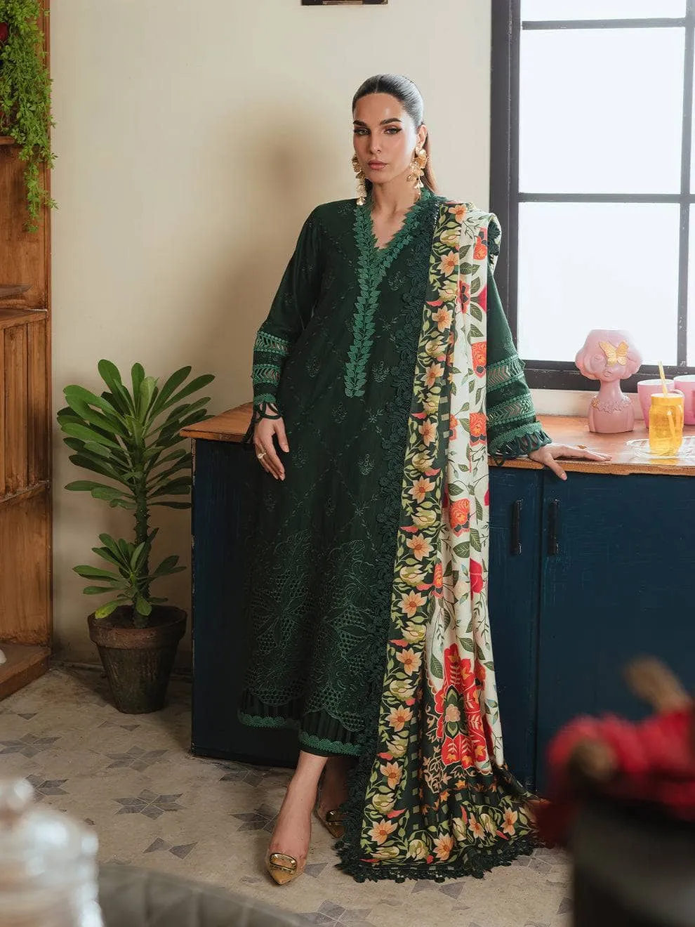 Mahnur Khaddar Silk Wool Shawls