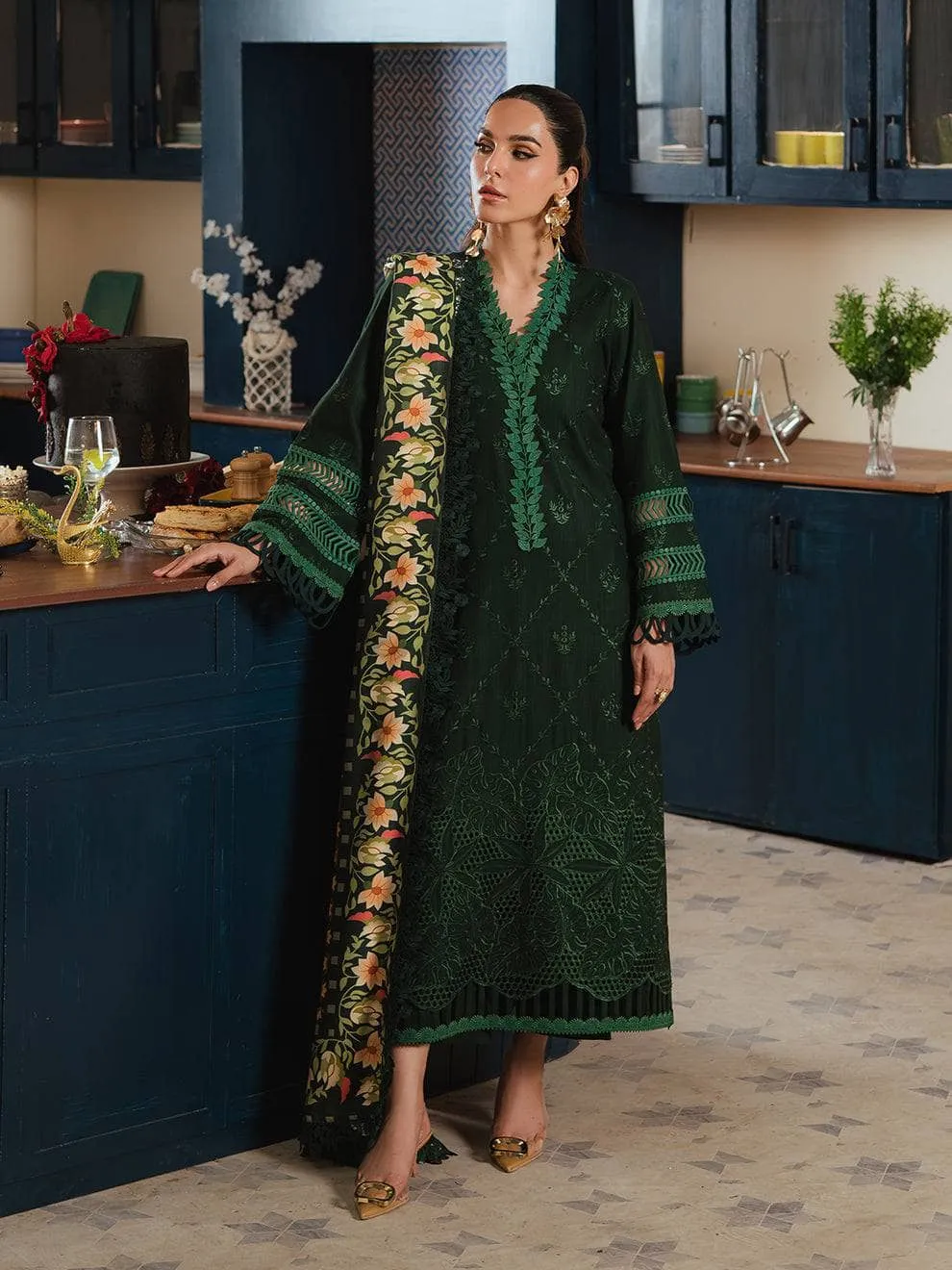 Mahnur Khaddar Silk Wool Shawls