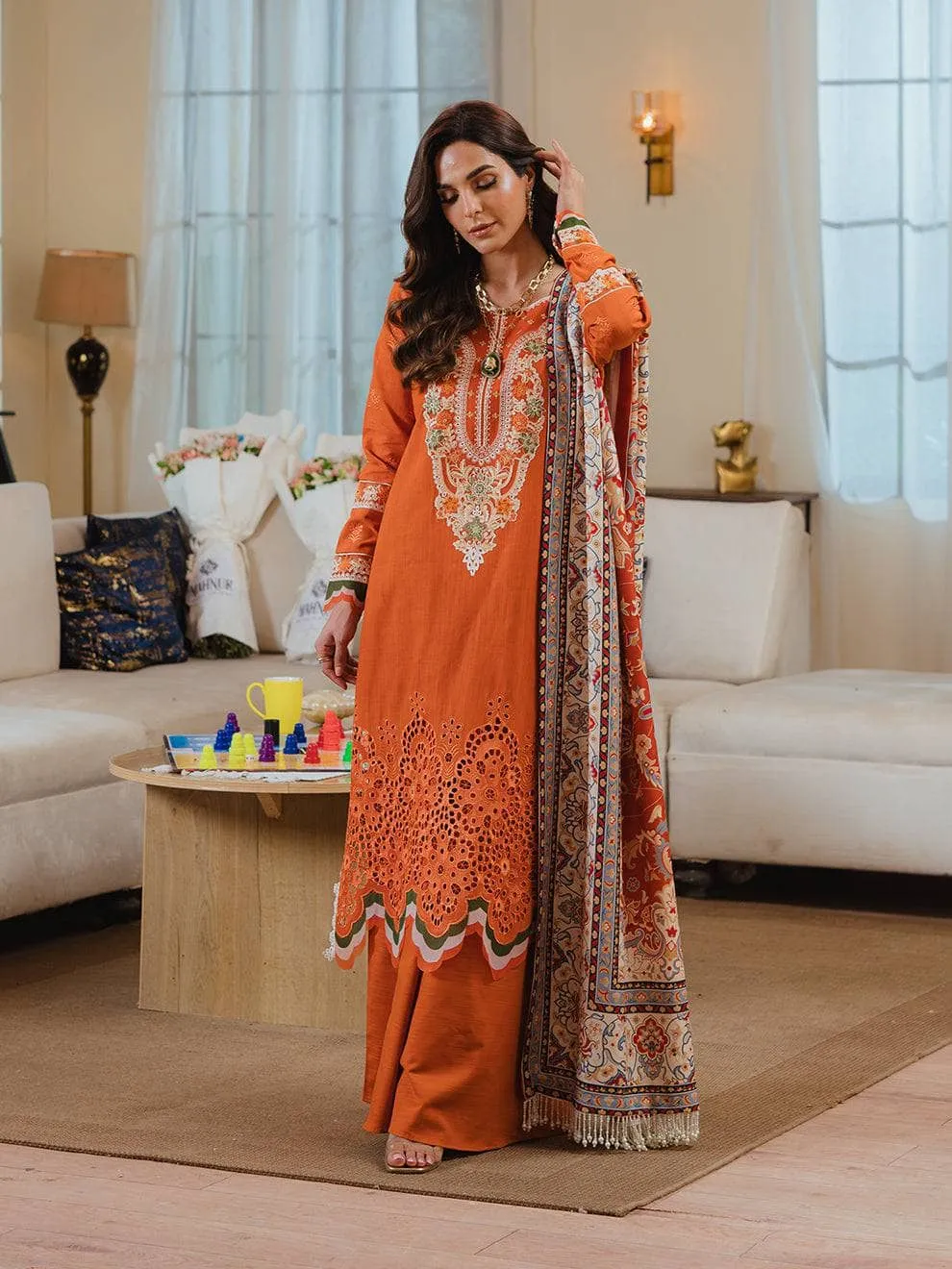 Mahnur Khaddar Silk Wool Shawls