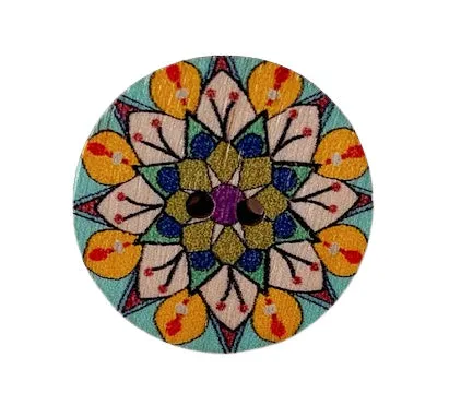 Mandala shawl pins