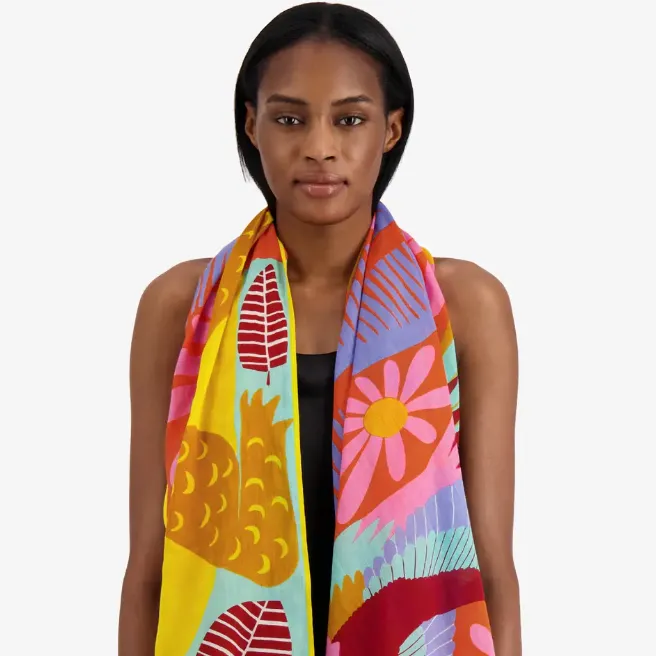 Mangrove Cotton Scarf