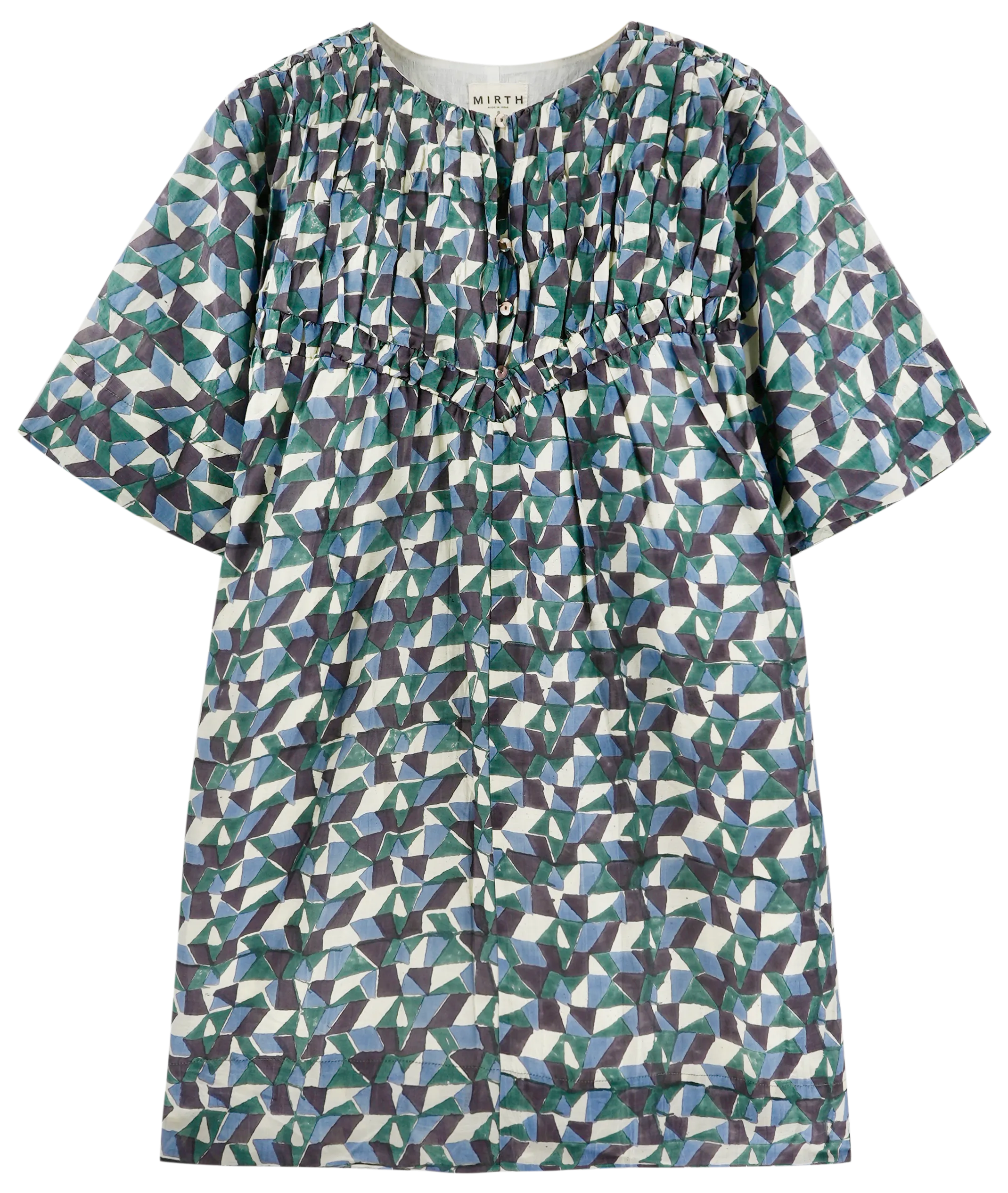 Marrakesh Dress in Seaglass in Aegean
