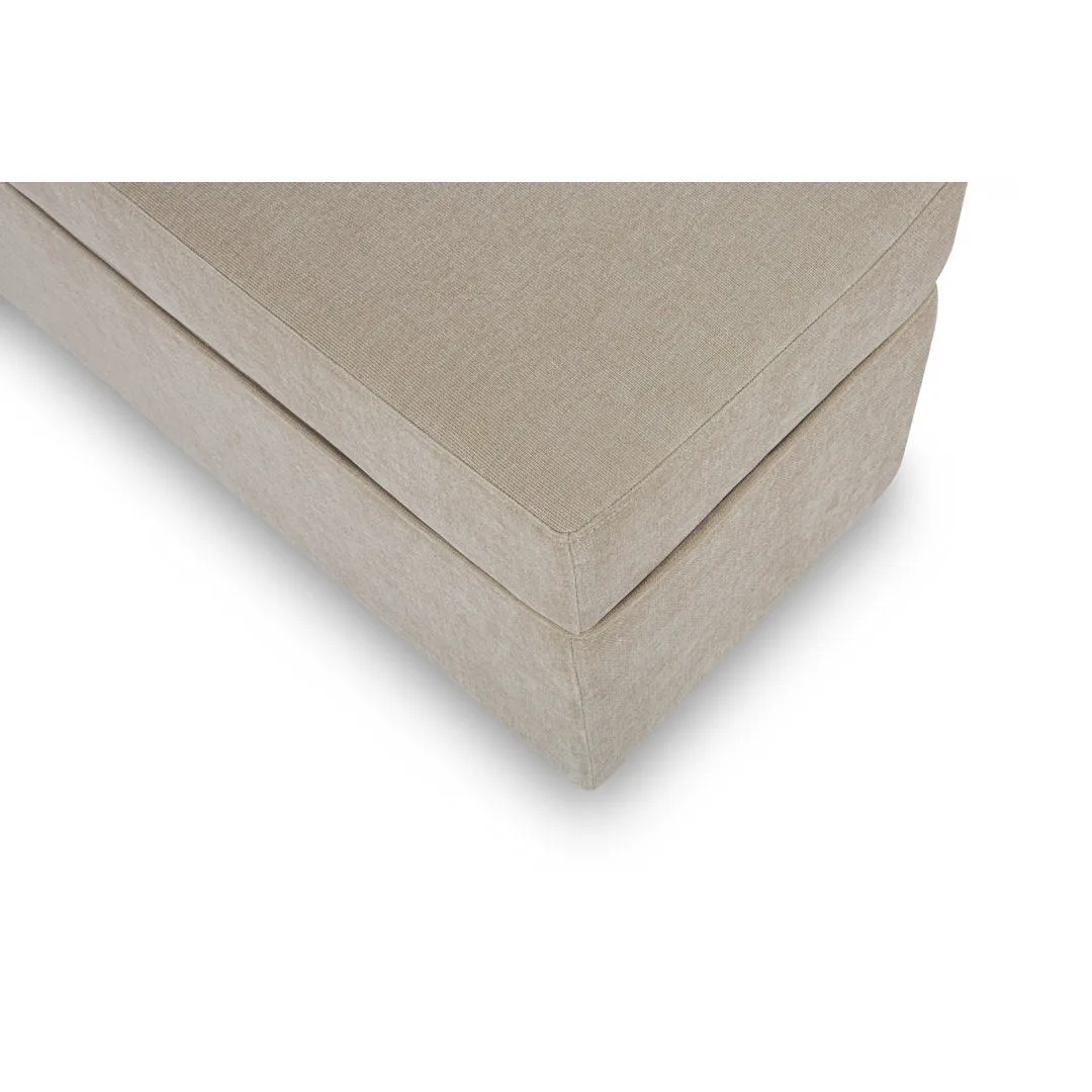 Mel MD 30, Storage Bench AllModern Upholstery Color: Honeycomb Taupe Chenille