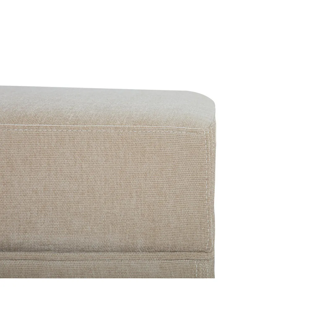 Mel MD 30, Storage Bench AllModern Upholstery Color: Honeycomb Taupe Chenille
