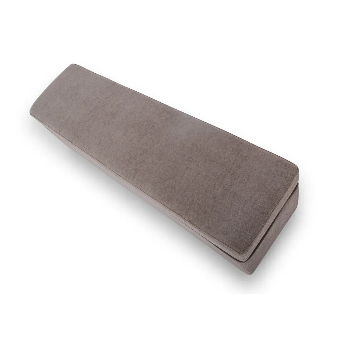 Mel MD 30, Storage Bench AllModern Upholstery Color: Honeycomb Walnut Chenille