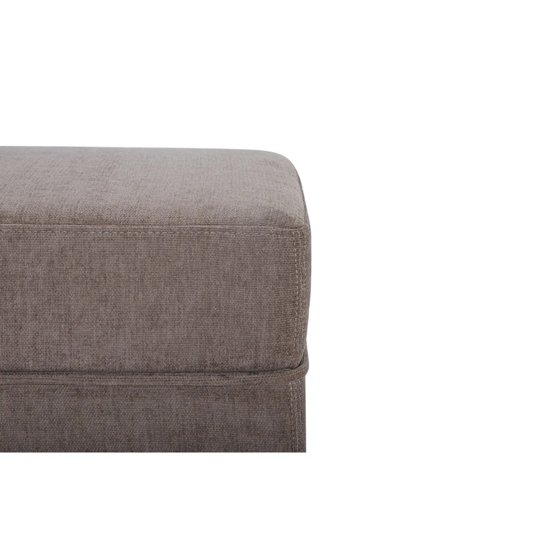 Mel MD 30, Storage Bench AllModern Upholstery Color: Honeycomb Walnut Chenille