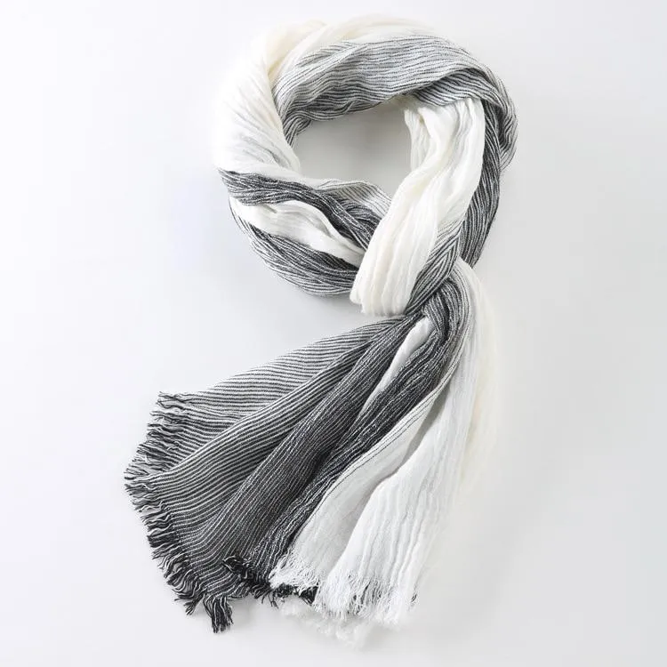 Men Women Cotton Scarves