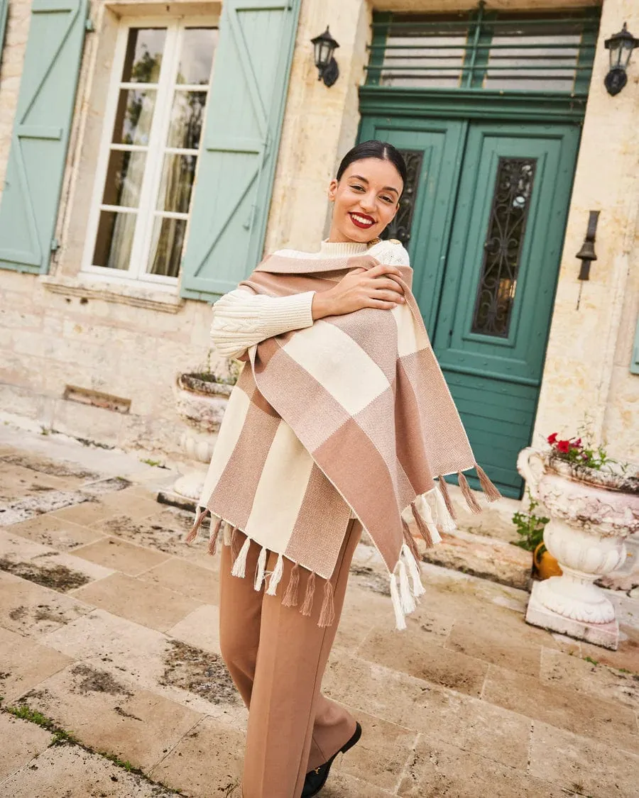 Meridian Organic Cotton Vegan Scarf | Hazelnut