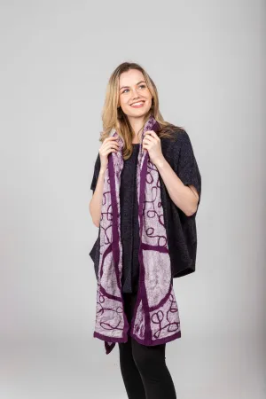 Merino Wool Felted Scarf