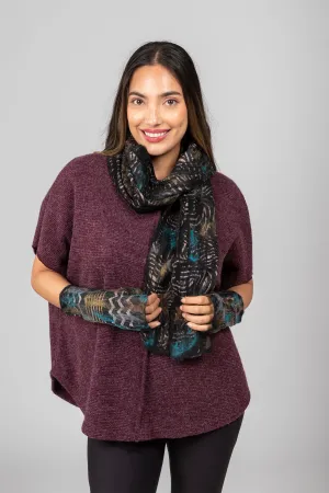 Merino Wool Felted Scarf